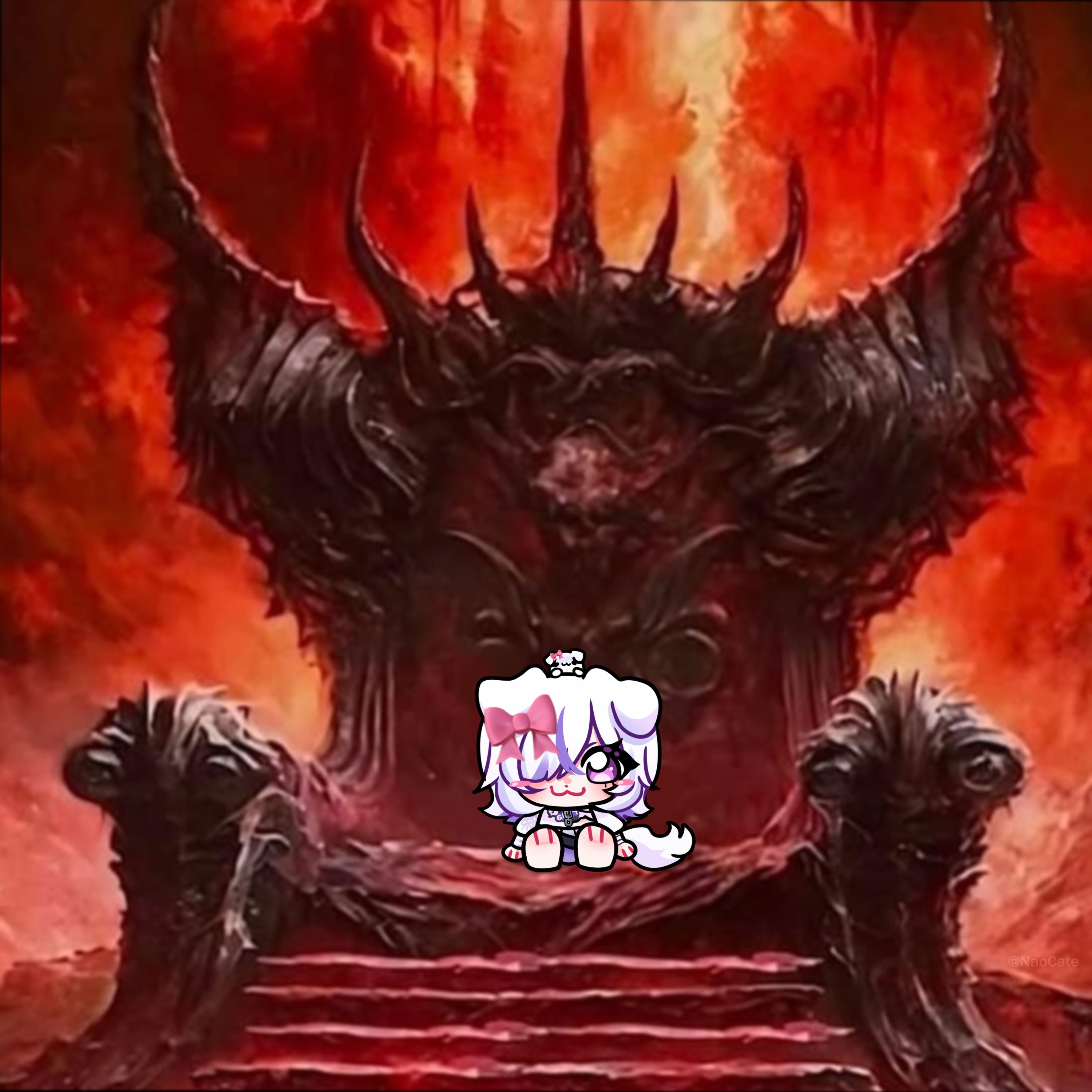 Reinando desde el trono infernal